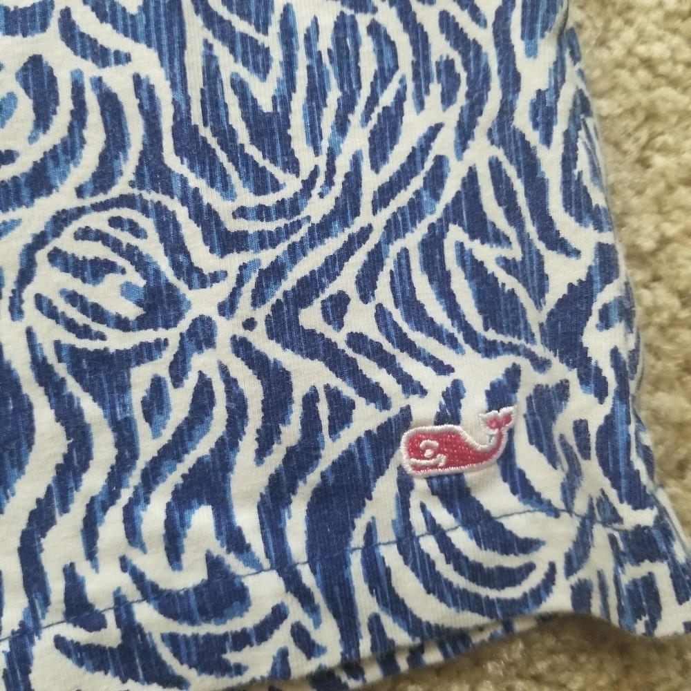 Vineyard Vines Zebra Print 3/4-Sleeve Knit Dress - Picture 3 of 7